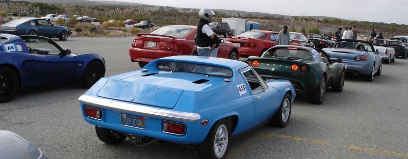 Blue Europa in Autocross