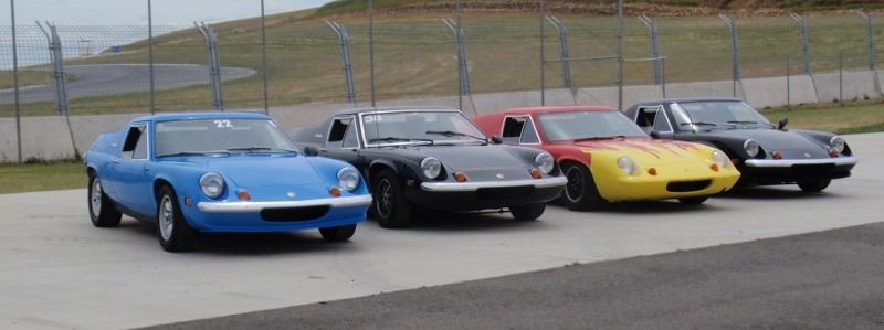 Four Europas at Thunderhill