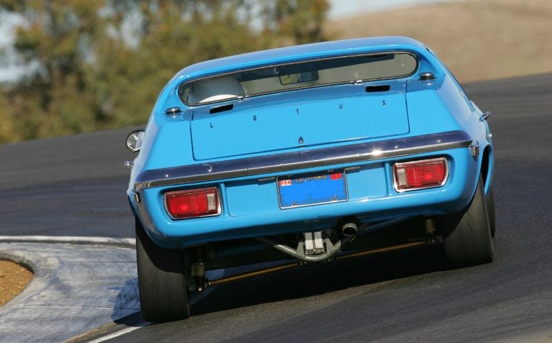 Photo of rear of Europa at Thunderhill