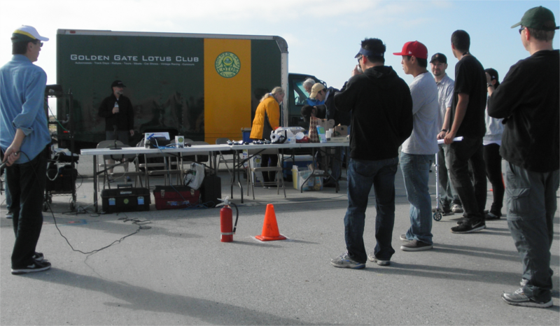 Picture of drivers meeting gathering