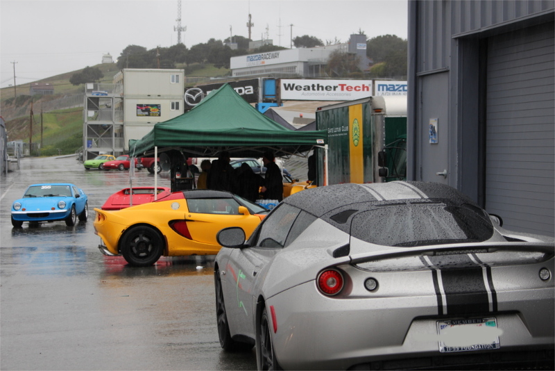 Club truck and 3 generations of Lotus