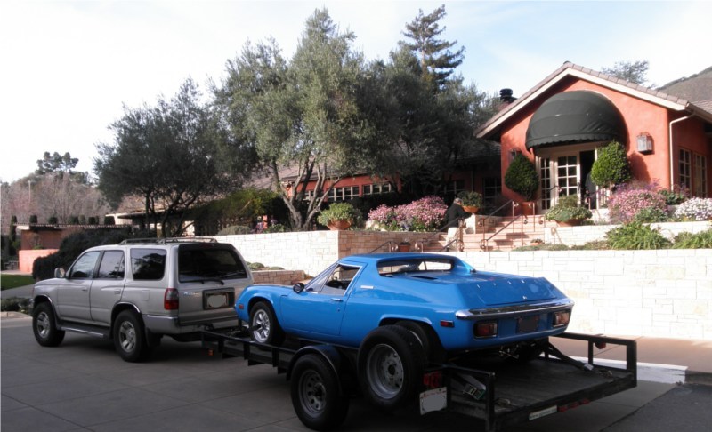 Arrival at Bernardus Lodge