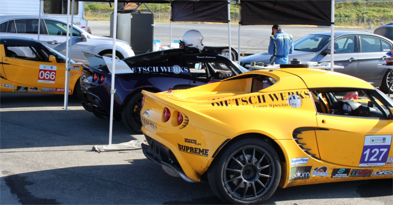 Picture of DieschWerks cars in paddock