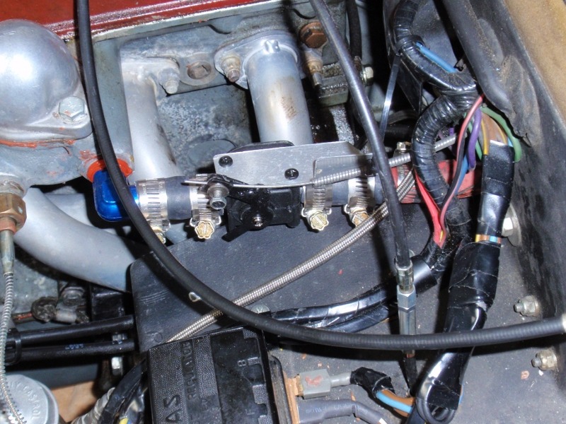 picture of installed Elan heater valve