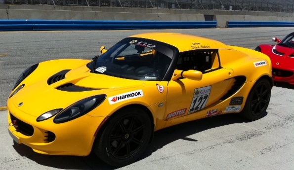 Photo of Elise 127 ready for the race.