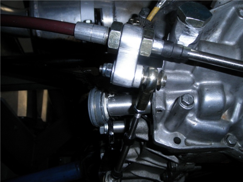 Picture shifter at lower left of gearbox, revised