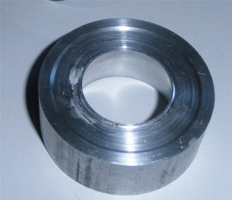 Photo of the bottom of the bushing tool
