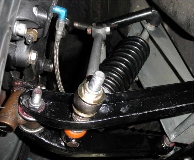 Photo bottom left front suspension