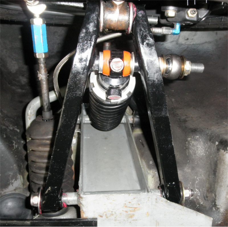 Photo bottom left front suspension