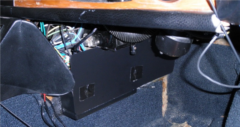 picture of wiring panel with cover