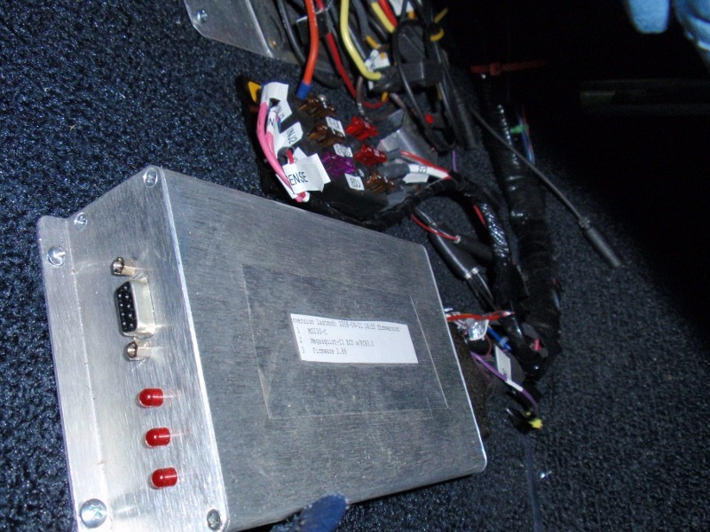 picture of Megasquirt ECU box