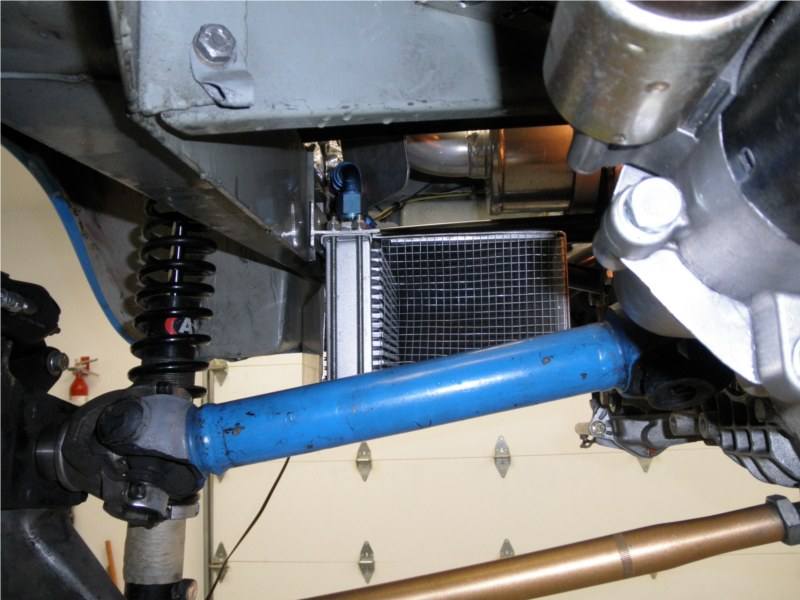 picture of oil cooler from front
