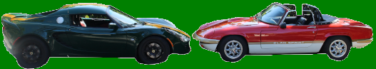 graphic with lotus elise and lotus elan